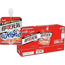 Amazon.co.jp: 即攻元気ゼリー GABA+ やみつき栄養ドリンク味 180g×6個